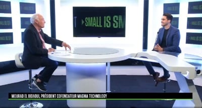 interview de mourad sur un plateau télé