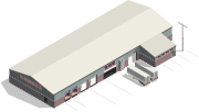 illustration d'un entrepôt logistique
