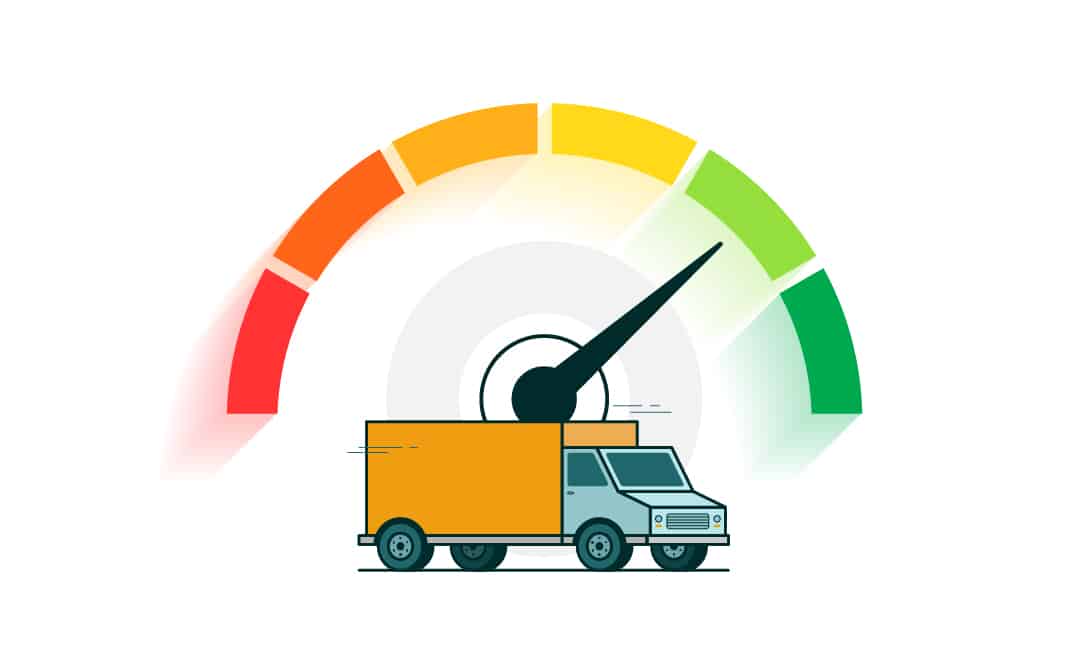 illustration d'un camion suivis en temps réel